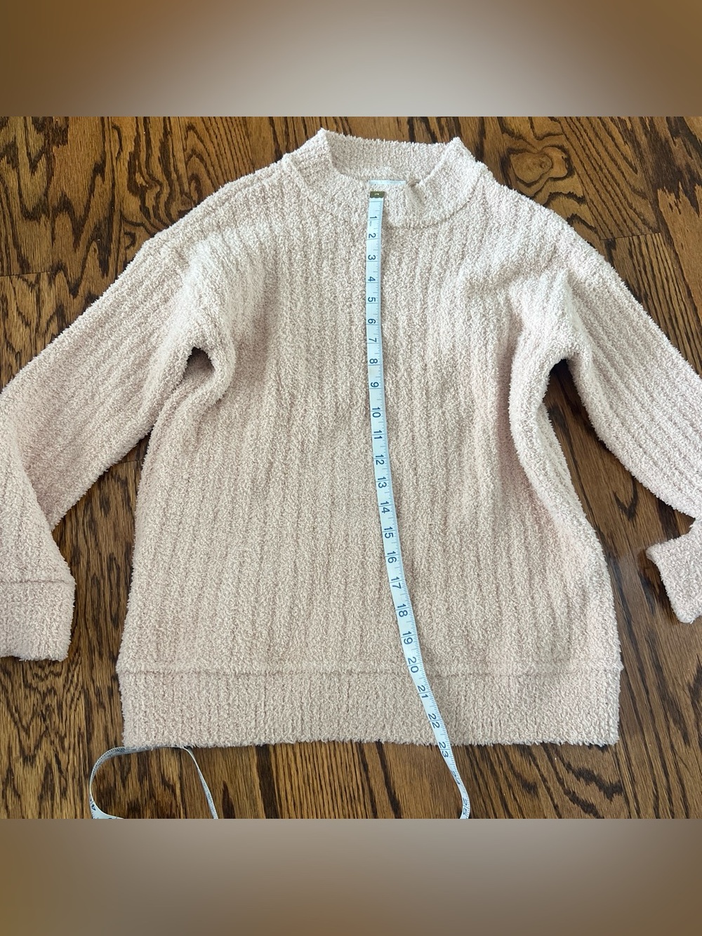 Rachel Zoe Cozy Plush Crewneck Sweater - Light beige